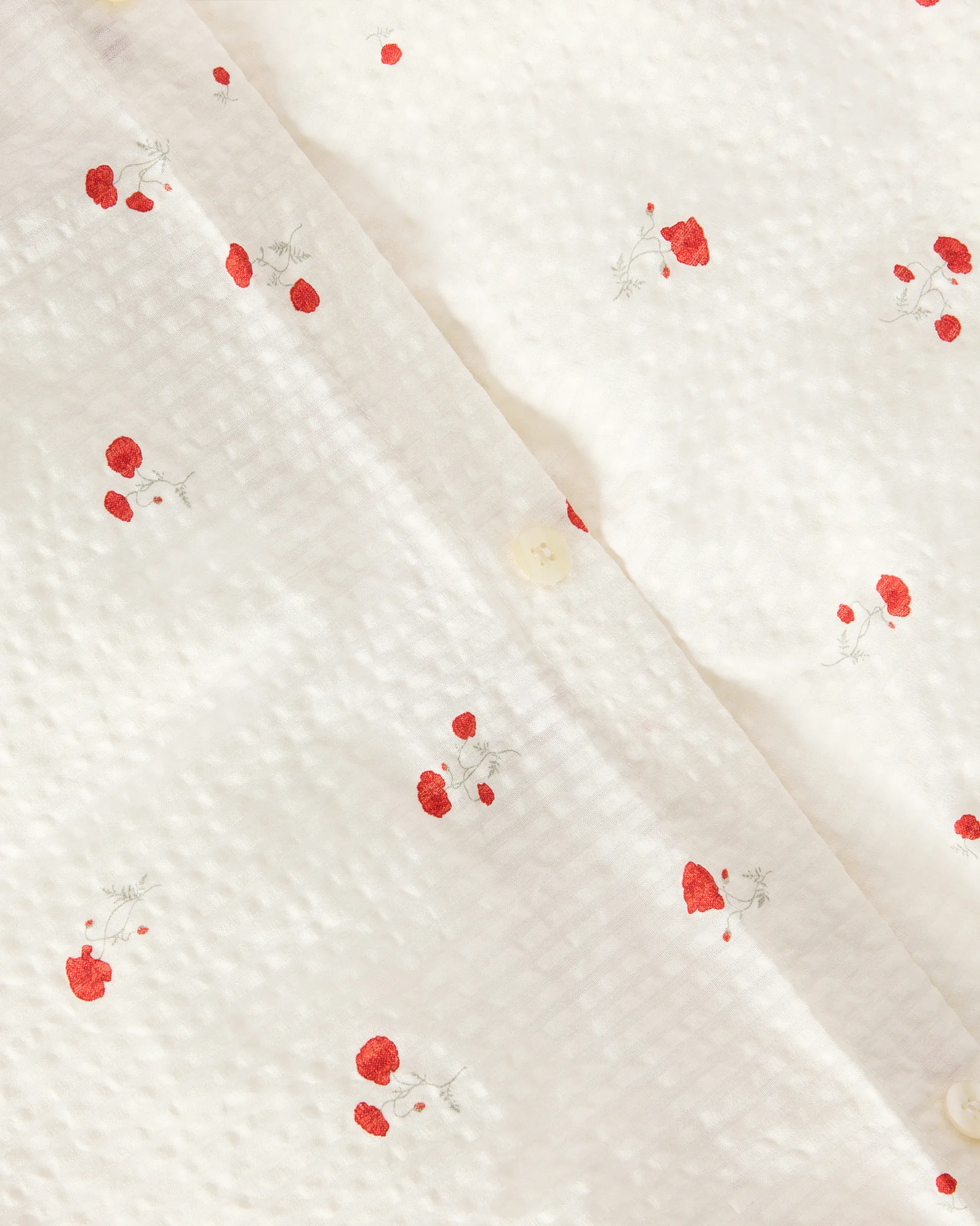 Poppy Seersucker double duvet cover, 240X220 cm Garbo&Friends