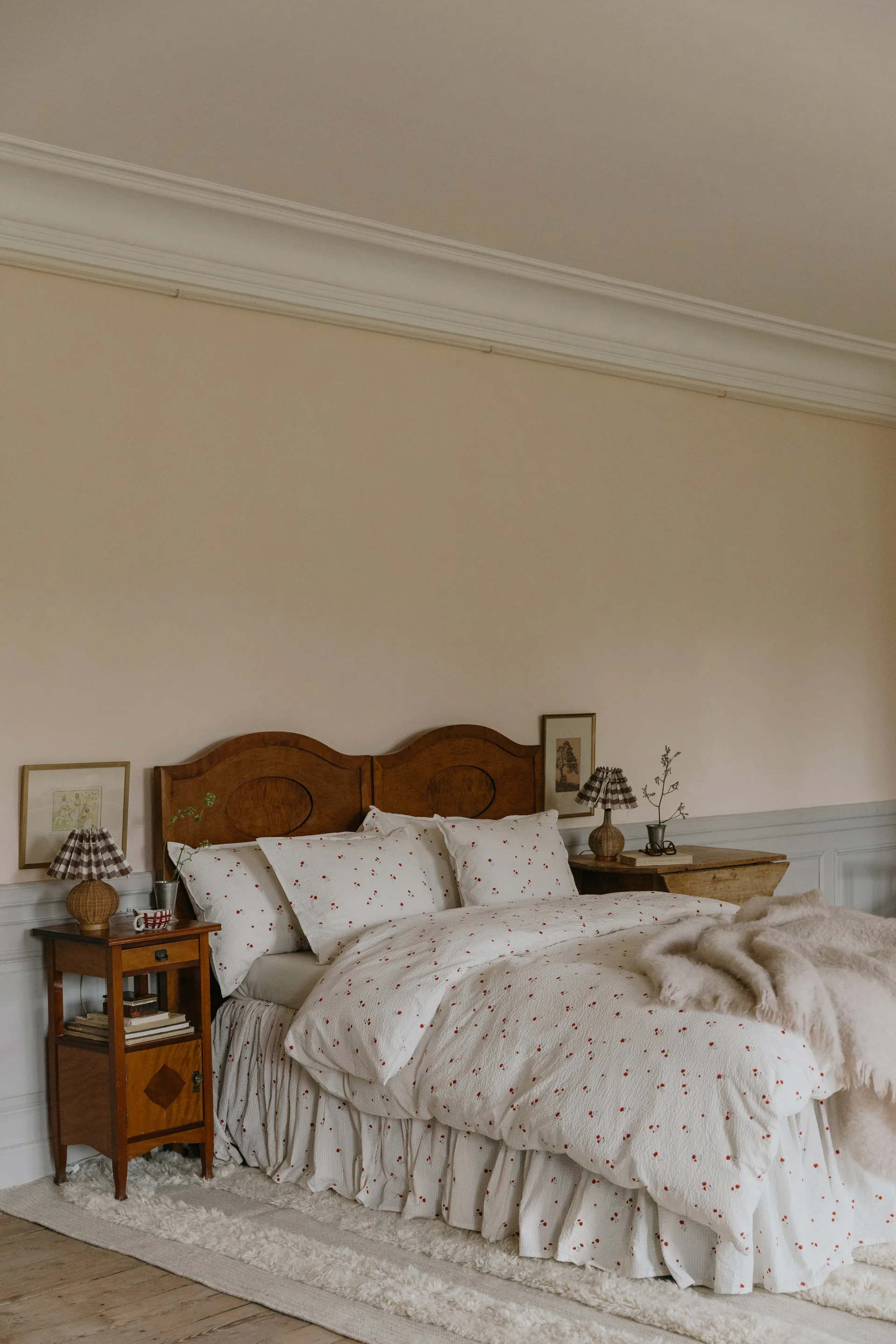 Poppy Seersucker double duvet cover, 240X220 cm Garbo&Friends