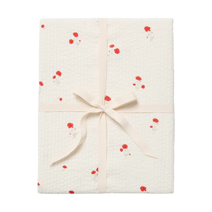 Poppy Seersucker fitted sheet - 180x200x30 cm - Garbo&Friends