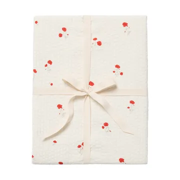 Poppy Seersucker fitted sheet - 90x200x30 cm - Garbo&Friends