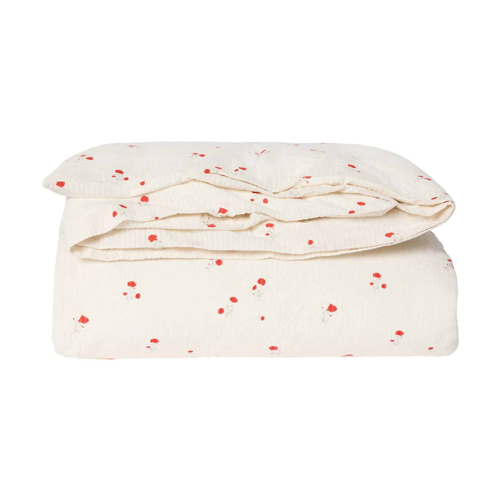 Poppy Seersucker junior bedding set, 100x130 cm/35x55 cm Garbo&Friends