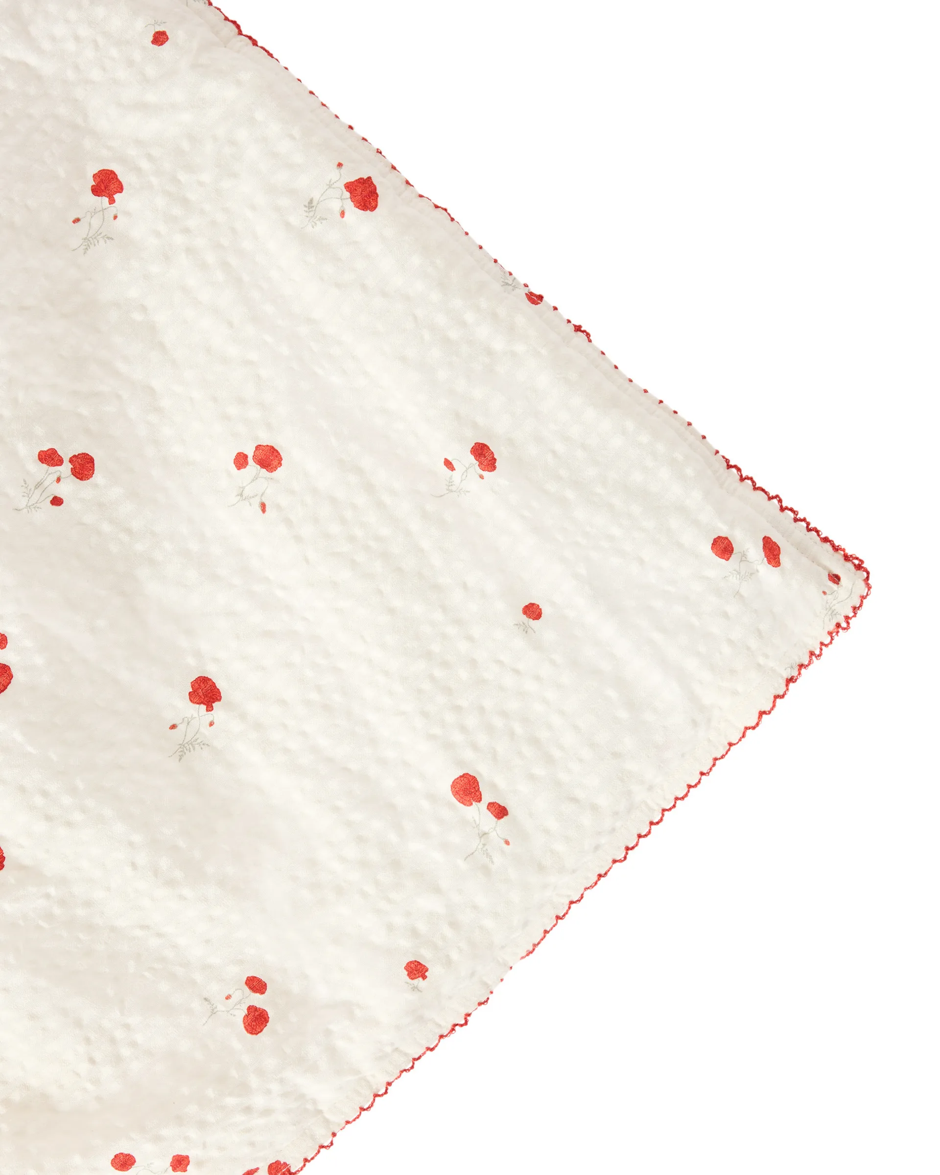 Poppy Seersucker padded blanket, 100x140 cm Garbo&Friends