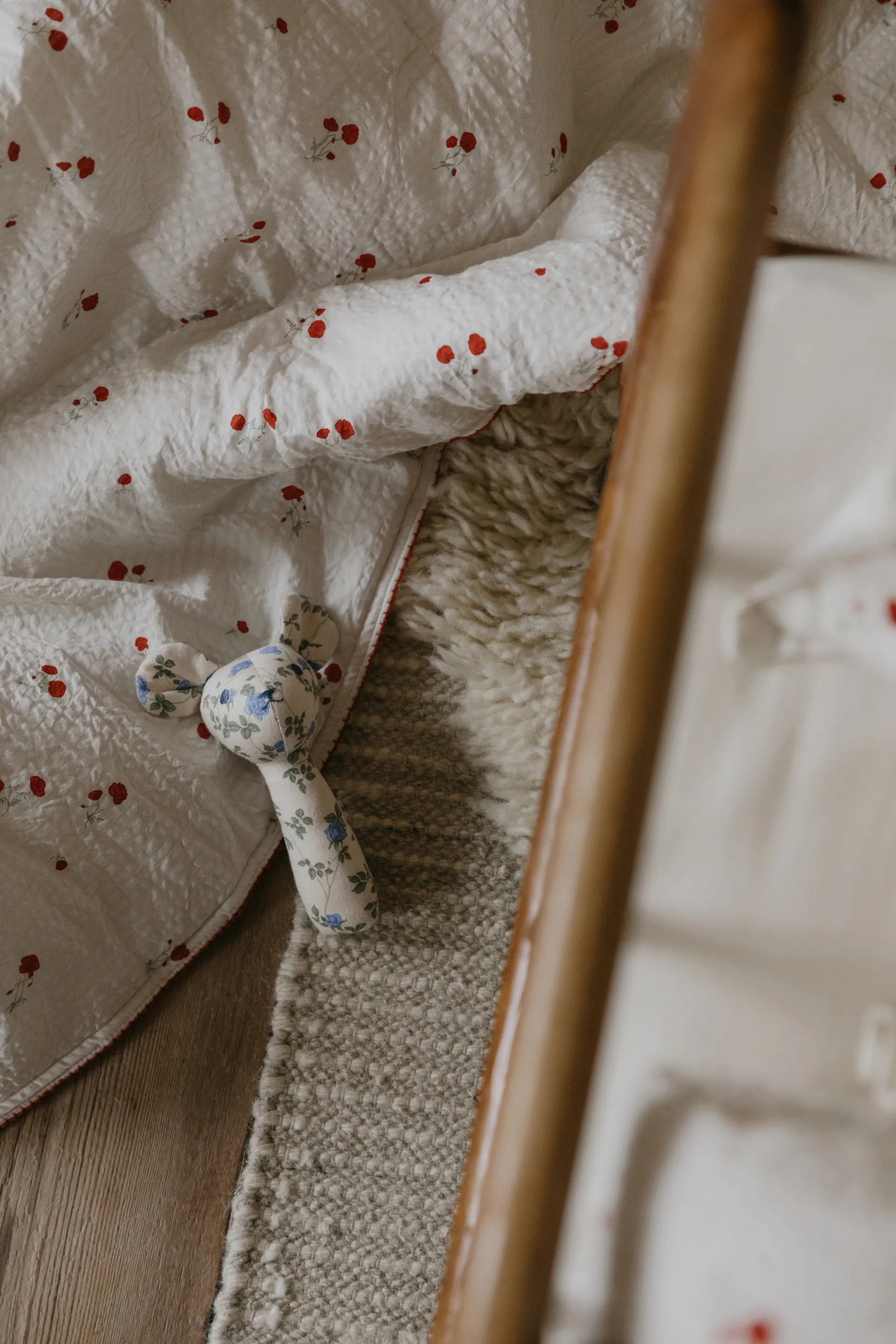 Poppy Seersucker padded blanket, 100x140 cm Garbo&Friends