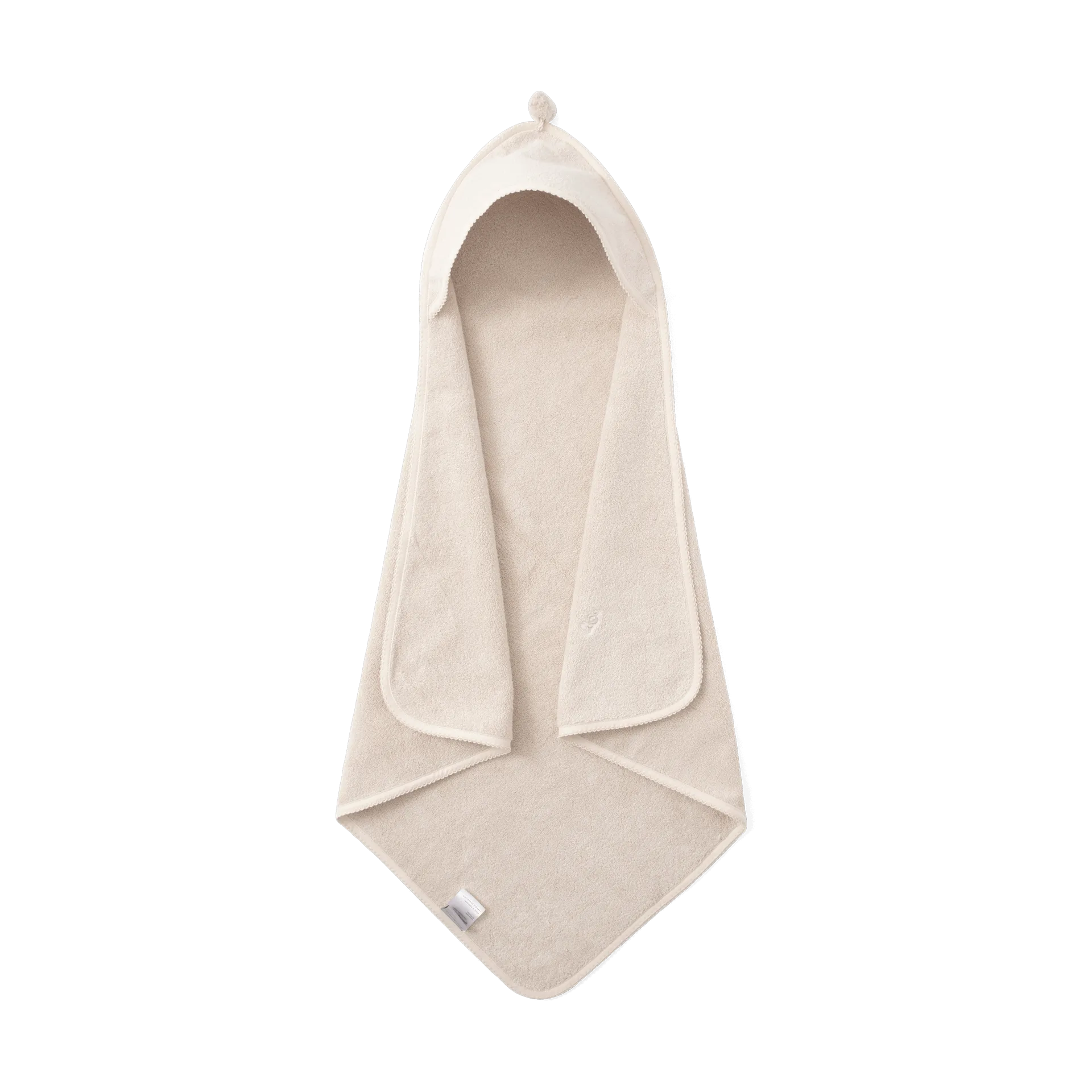 Sand Terry hooded towel, 80x80 cm Garbo&Friends