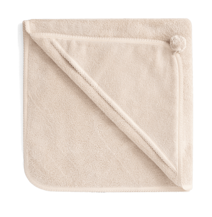 Sand Terry hooded towel, 80x80 cm Garbo&Friends