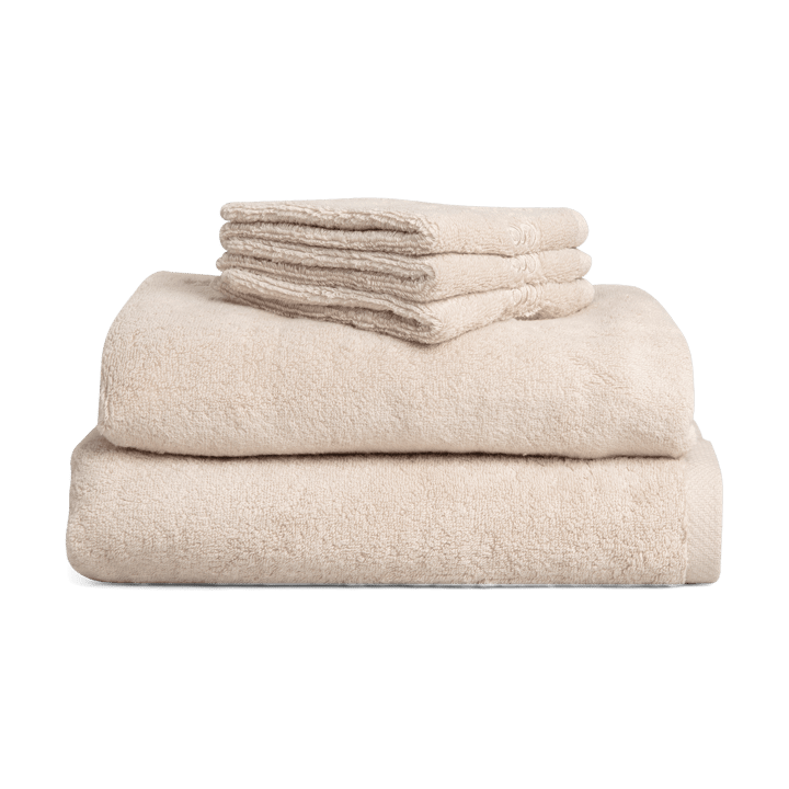Sand Terry wash cloth 3-pack - 30x30 cm - Garbo&Friends