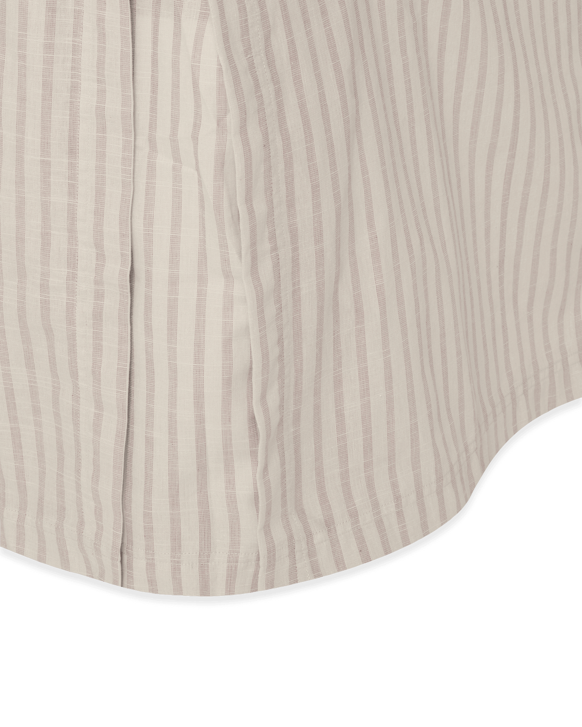 Garbo&Friends Stripe Mauve bed skirt 140x200x53 cm | Scandinavian Design | Valances | Beige