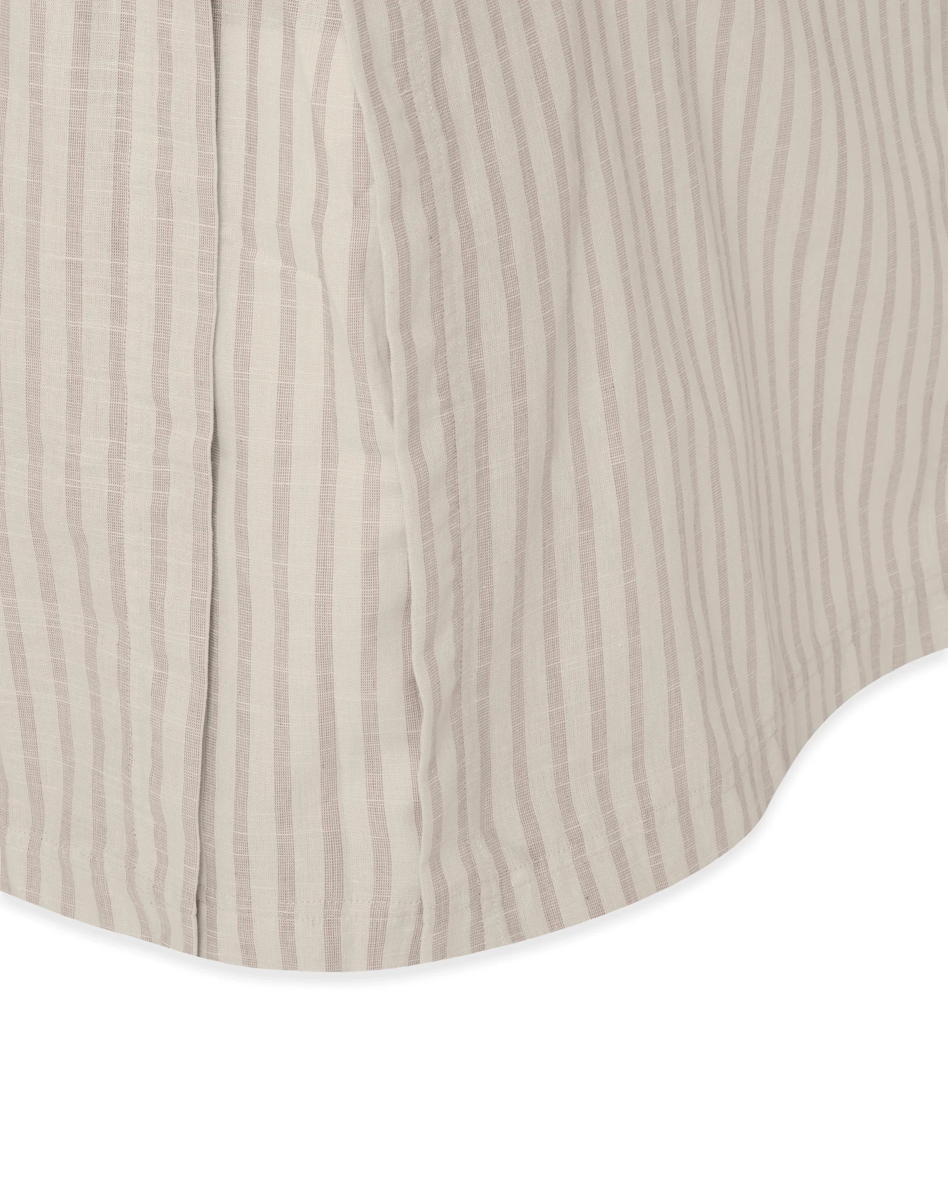 Stripe Mauve bed skirt, 180x200x53 cm Garbo&Friends