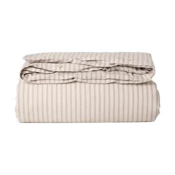 Stripe Mauve Muslin duvet cover - 135x200 cm - Garbo&Friends