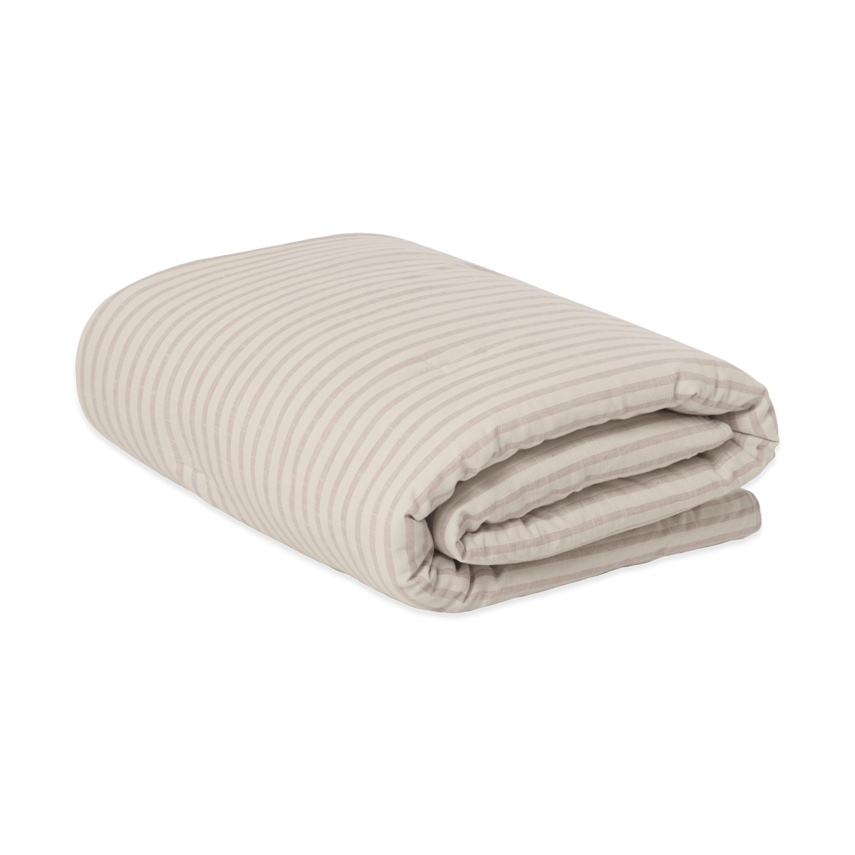 Garbo&Friends Stripe Mauve padded blanket 100x140 cm