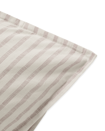 Stripe Mauve pillowcase - 50x75 cm - Garbo&Friends