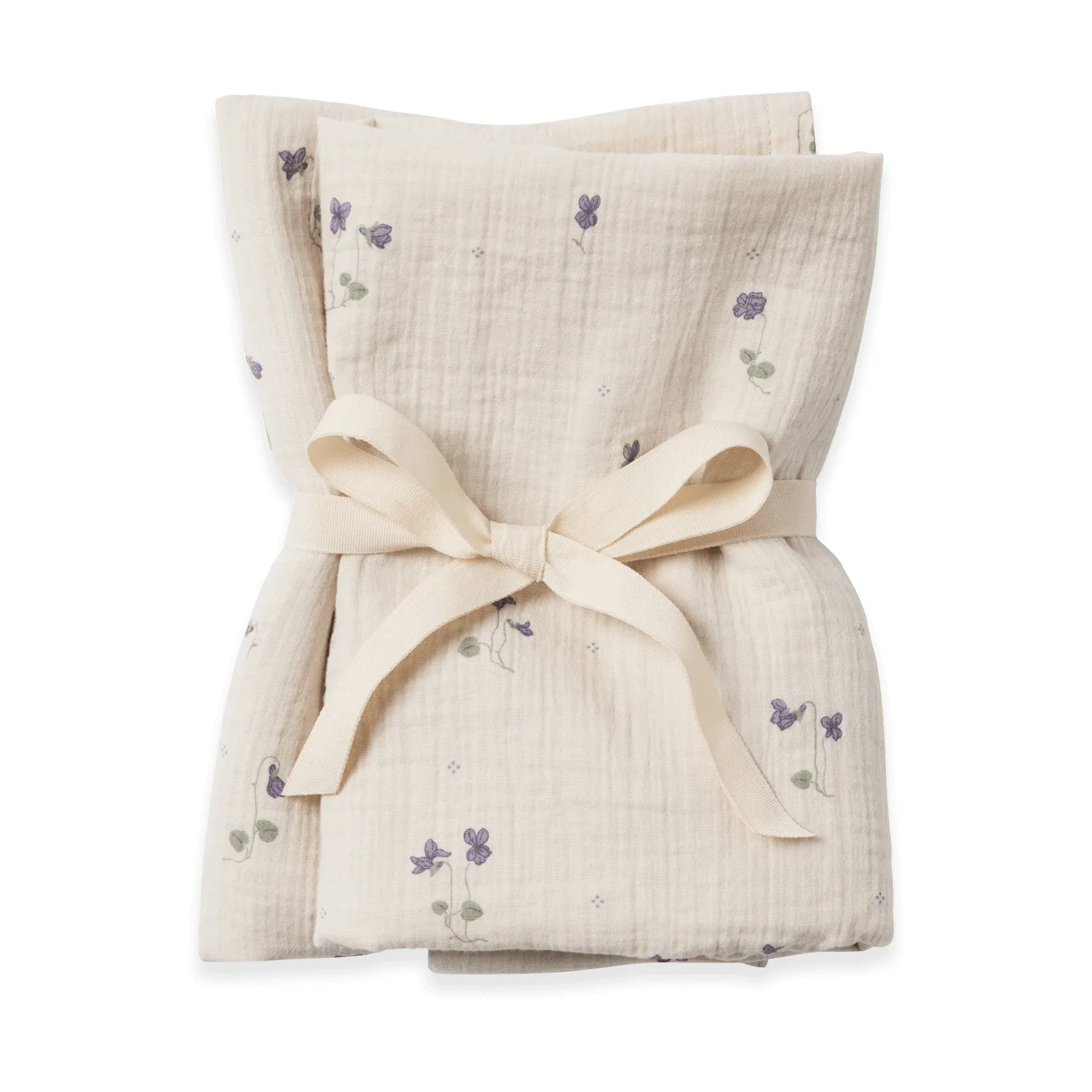Viola Muslin blanket small 2 pieces, 60x60 cm Garbo&Friends