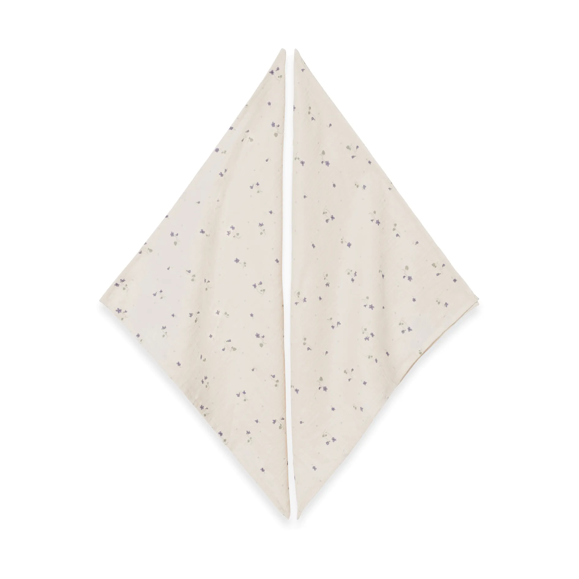 Viola Muslin blanket small 2 pieces, 60x60 cm Garbo&Friends