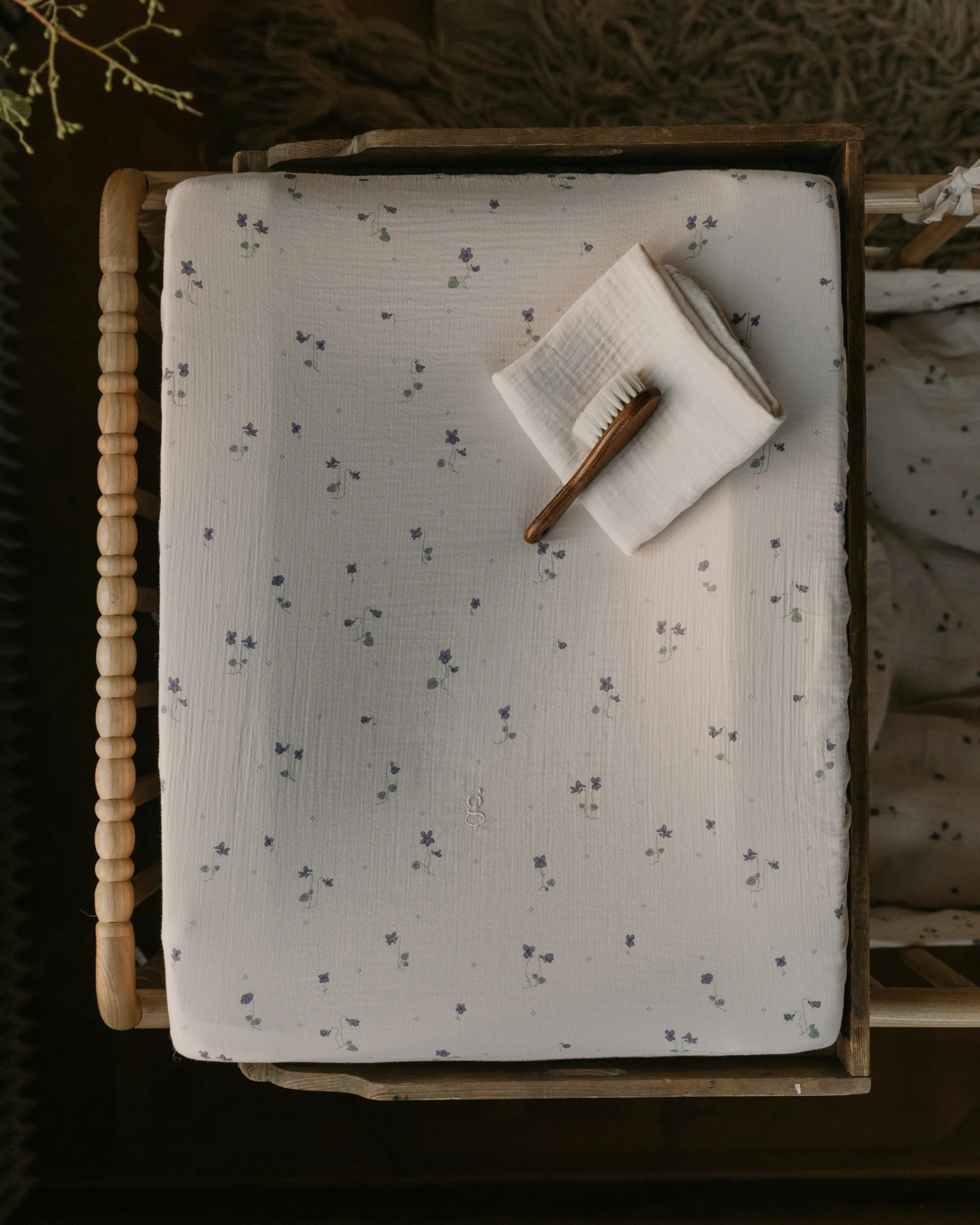 Viola Muslin cover for changing pad, 50x70x15 cm Garbo&Friends