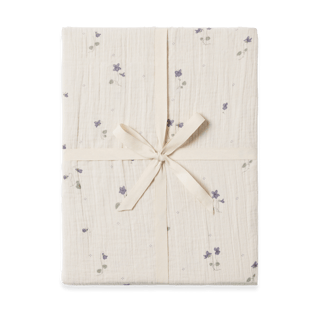 Garbo&Friends Viola Muslin fitted sheet 90x200x30 cm