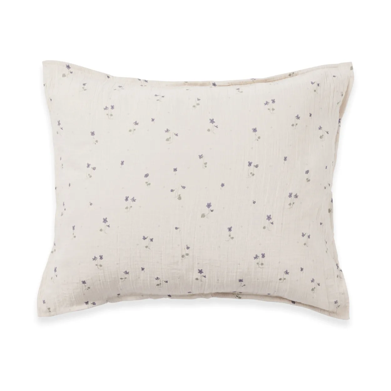 Garbo&Friends Viola Muslin pillowcase 50x60 cm | Scandinavian Design | Pillow cases | Blue