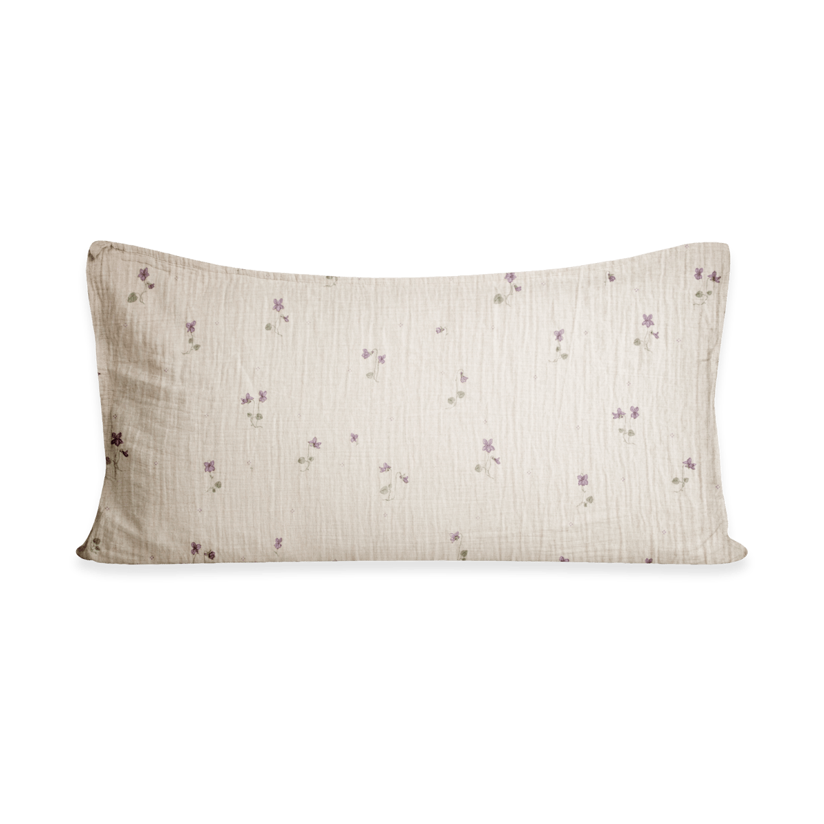Garbo&Friends Viola Muslin pillowcase 50x90 cm | Scandinavian Design | Pillow cases | Blue