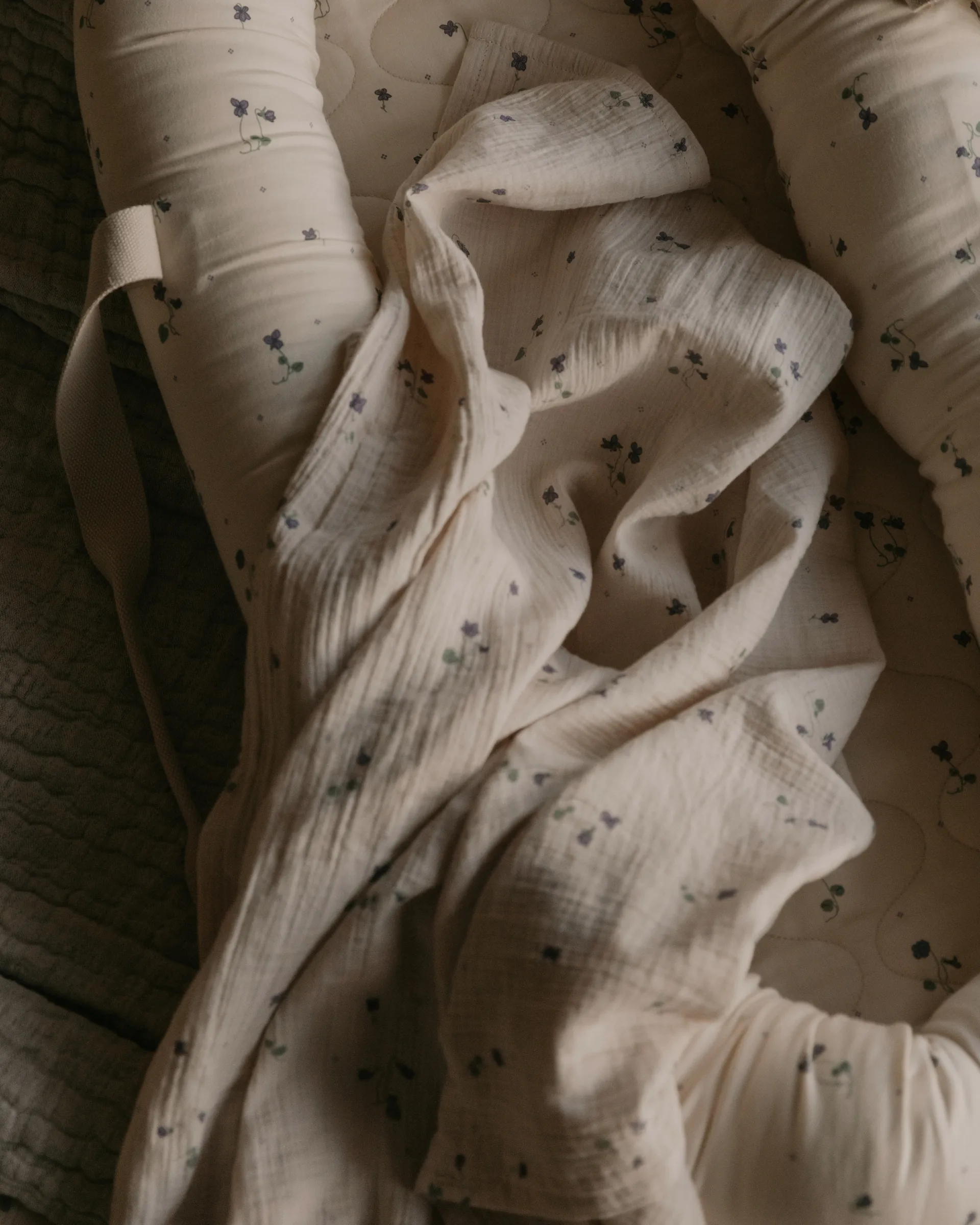 Viola Muslin swaddle blanket, 110x110 cm Garbo&Friends