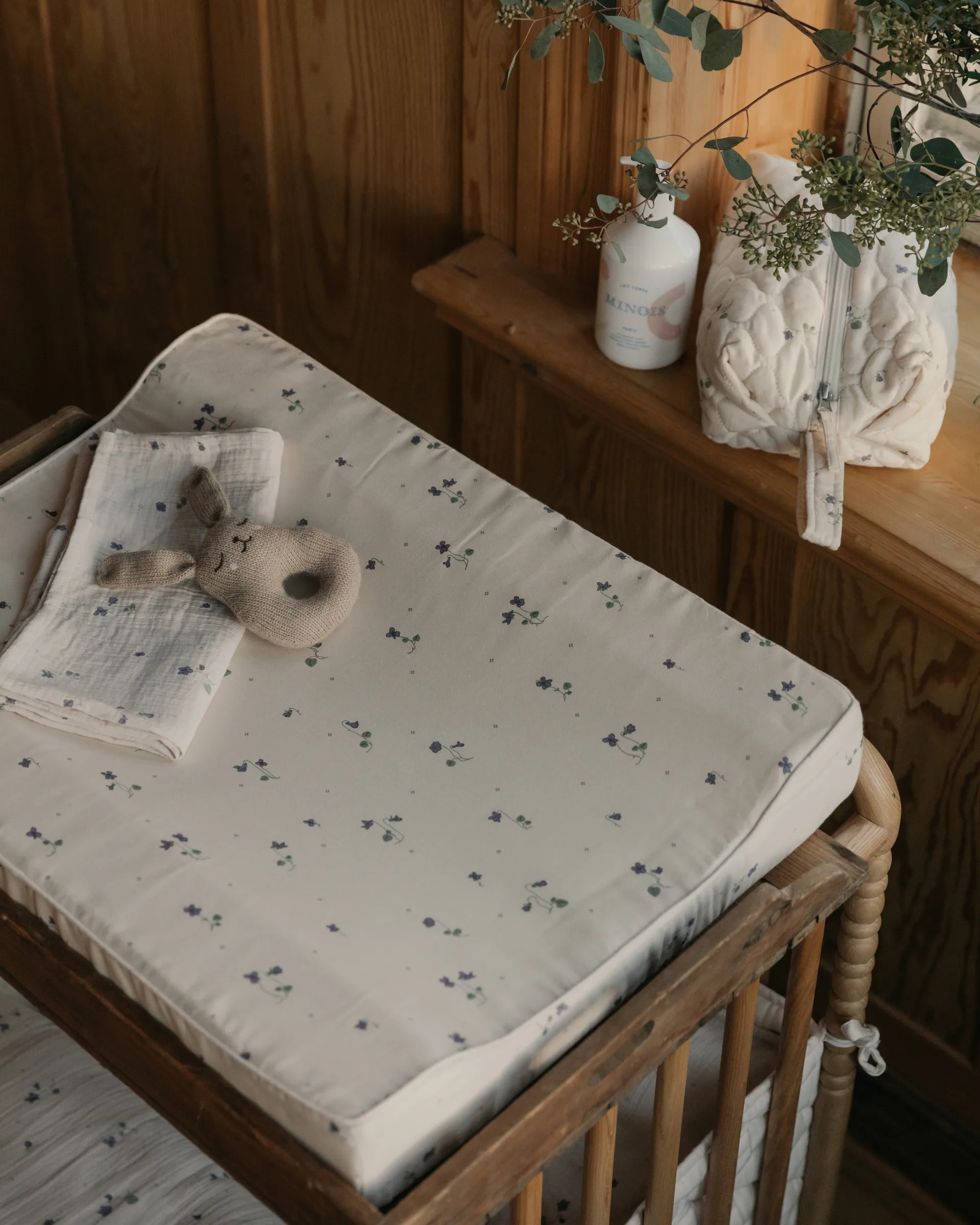 Viola Satin changing mat, 50x65x9 cm Garbo&Friends