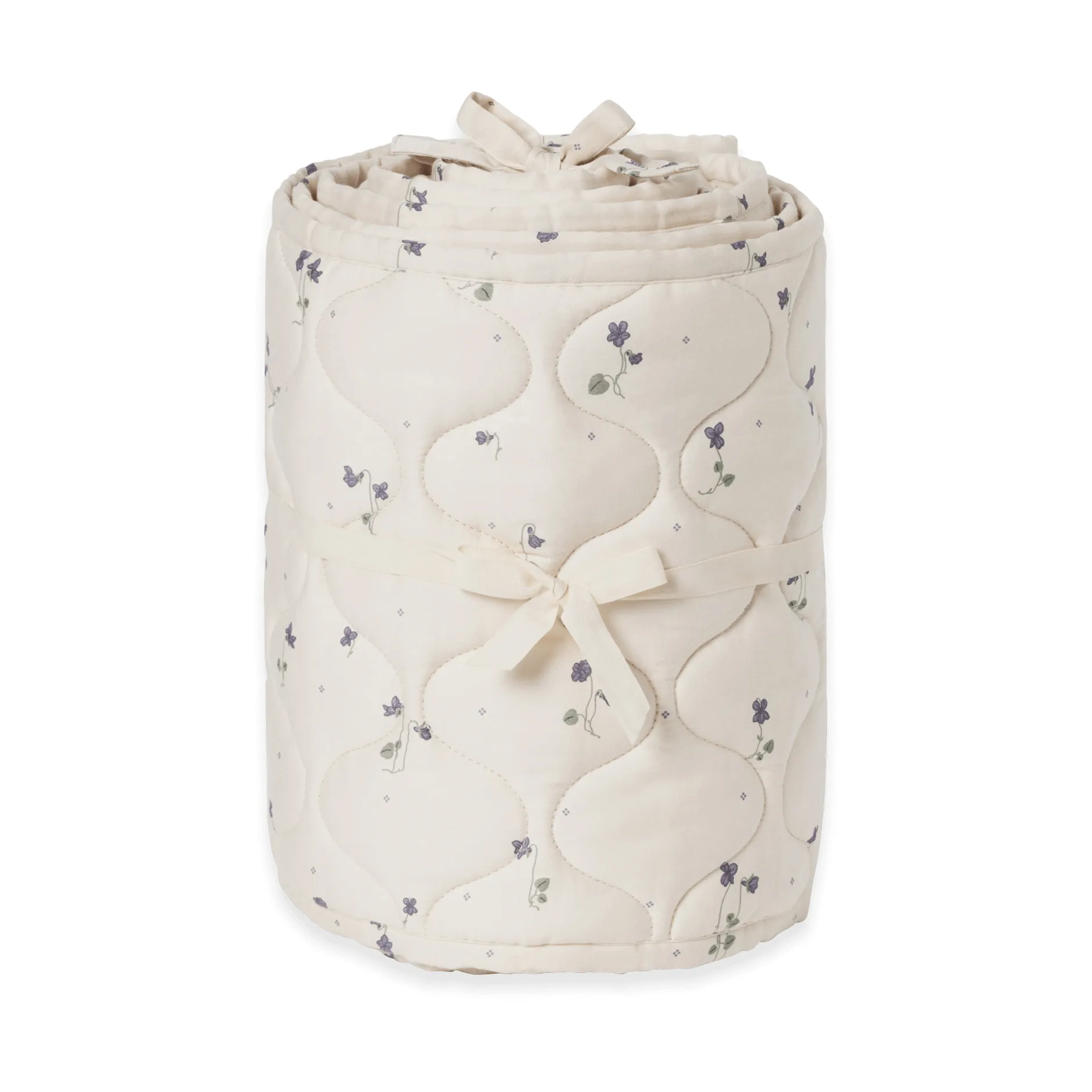 Viola Satin quilted crib bumper, 30x360 cm Garbo&Friends