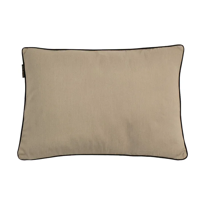 Garden Glory cushion - Beige with black edge 50x70 cm - Garden Glory