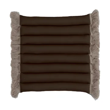 Garden Glory cushion with fringes - Beige, beige fringe, 38x40 cm - Garden Glory