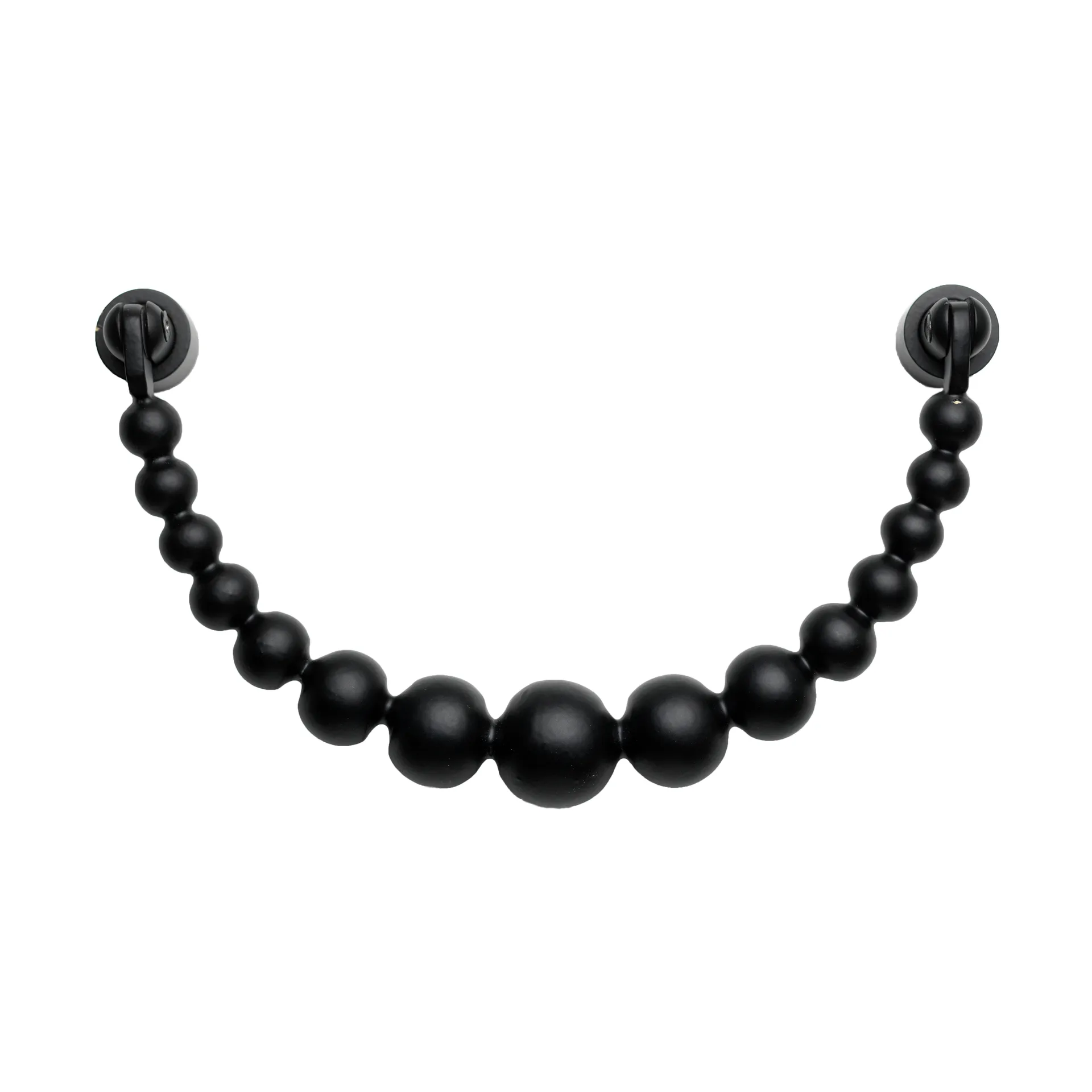 Garden Glory door knocker, Black Garden Glory