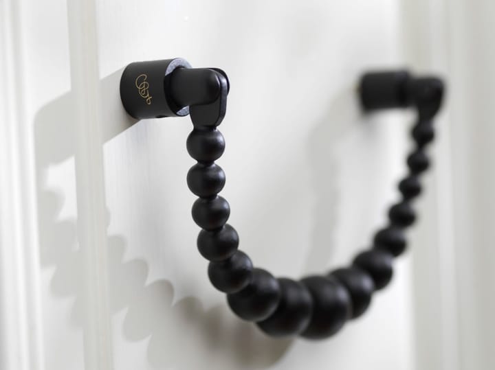 Garden Glory door knocker, Black Garden Glory