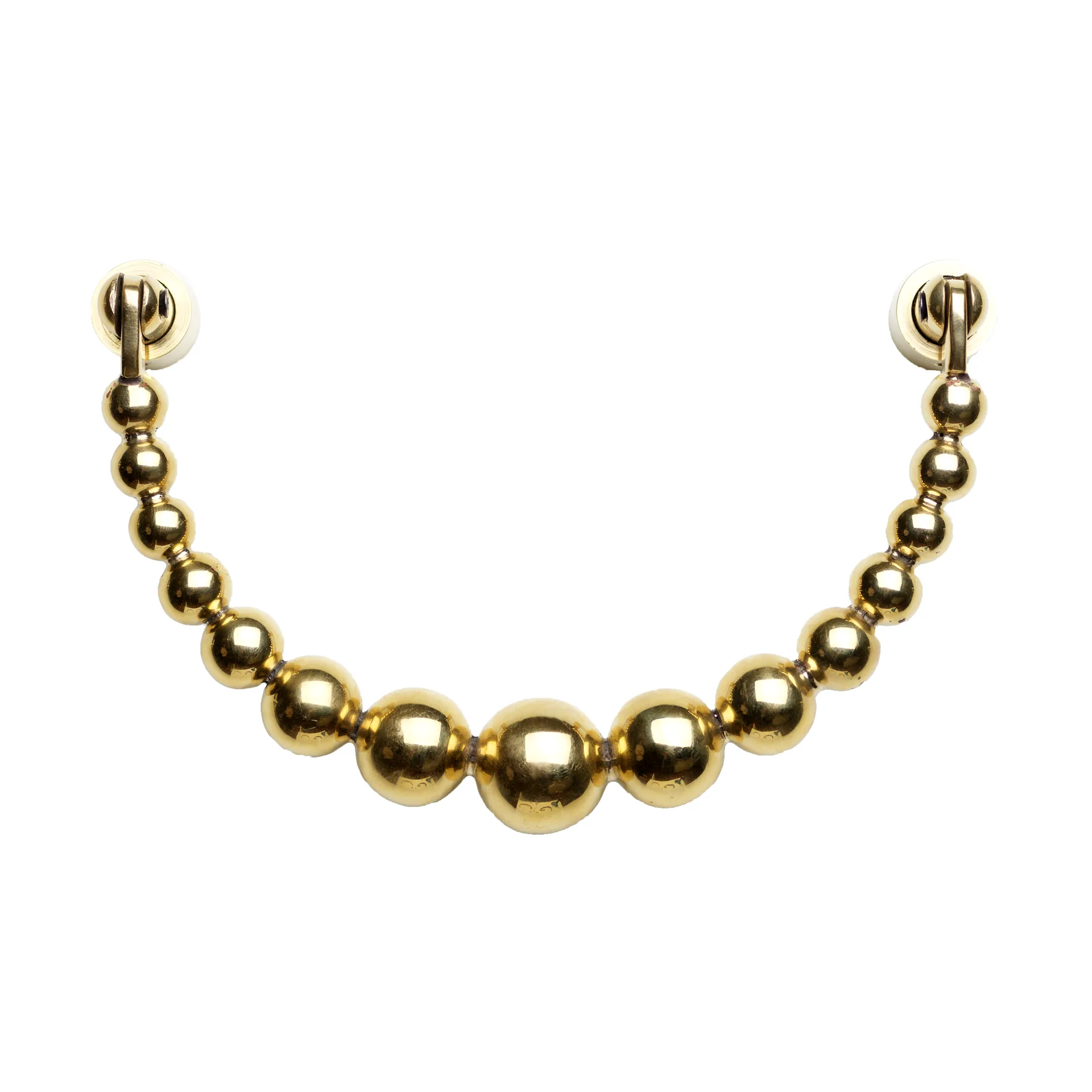 Garden Glory door knocker, Polished brass Garden Glory