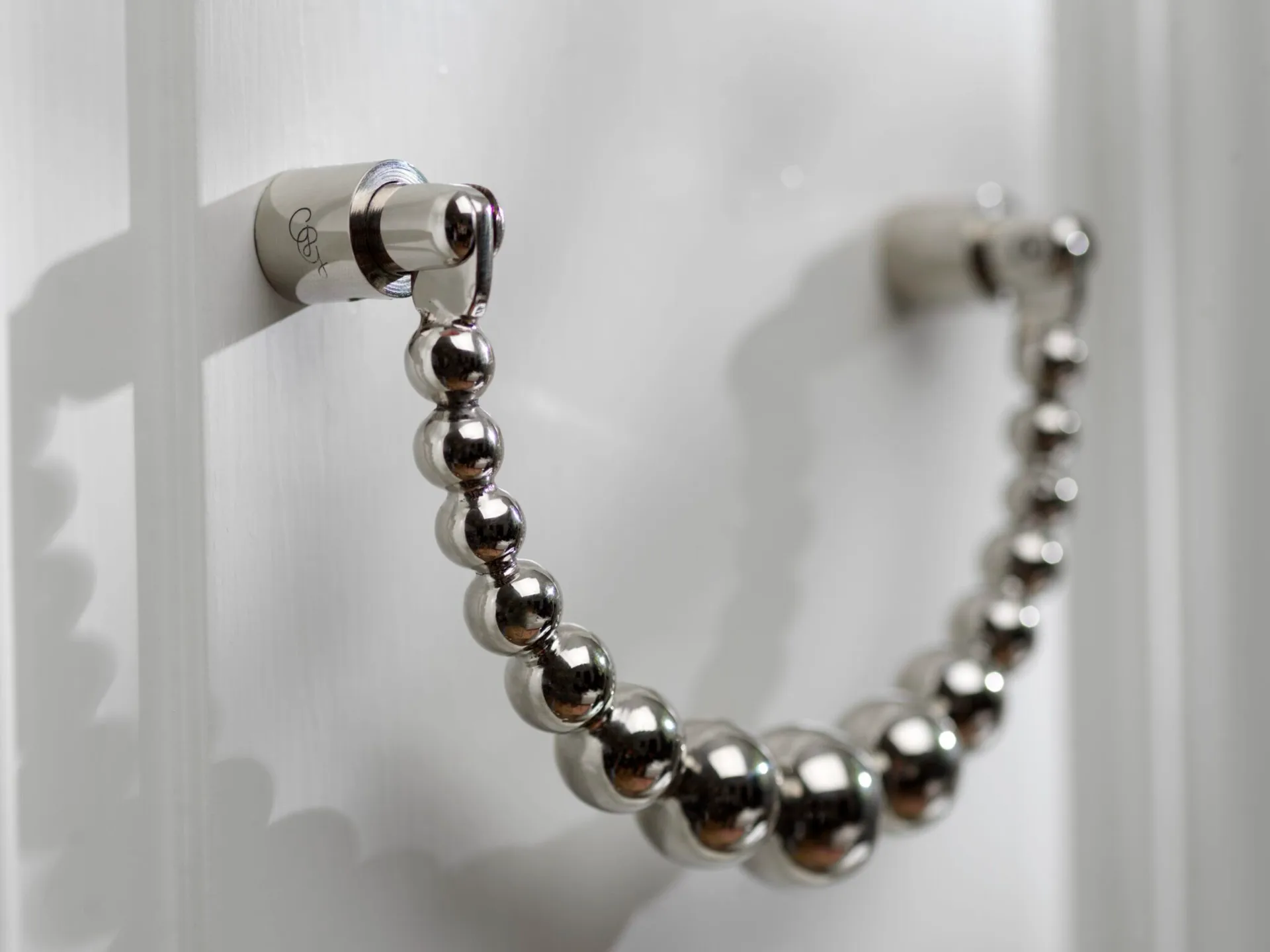 Garden Glory door knocker, Silver Garden Glory