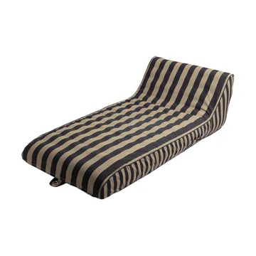 Garden Glory floating sunbed - Black-beige, 85x168.5 cm - Garden Glory