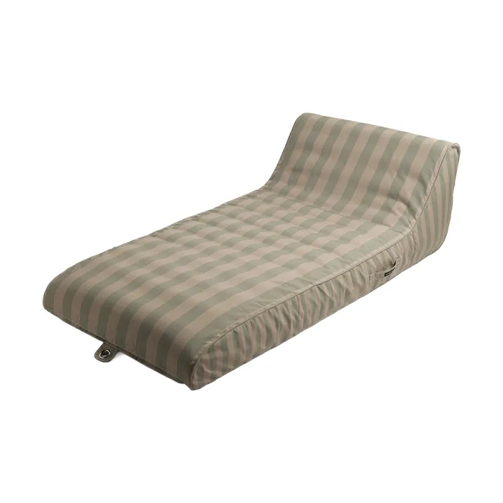Garden Glory floating sunbed - Eucalyptus green-beige, 85x168.5 cm - Garden Glory