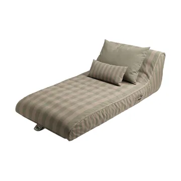 Garden Glory floating sunbed - Eucalyptus green-beige, 85x168.5 cm - Garden Glory