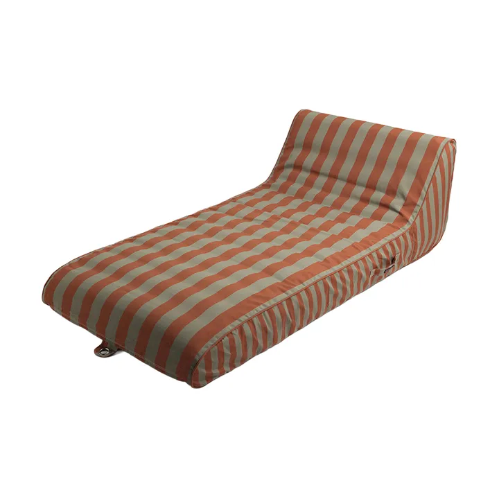 Garden Glory floating sunbed - Eucalyptus green-terracotta, 85x168.5 cm - Garden Glory