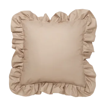 Garden Glory Outdoor cushion with frill 45x45 cm - Beige - Garden Glory