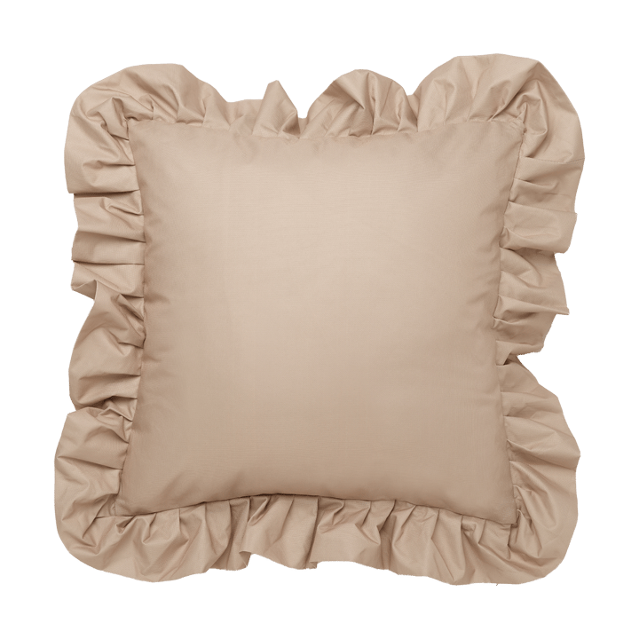 Garden Glory Outdoor cushion with frill 45x45 cm - Beige - Garden Glory
