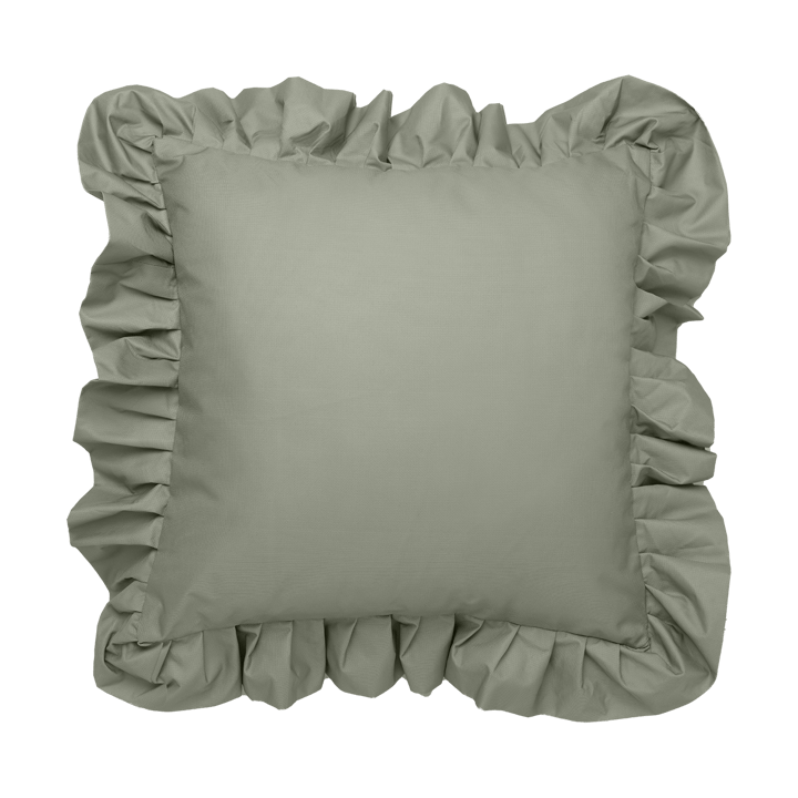 Garden Glory Outdoor cushion with frill 45x45 cm - Green - Garden Glory