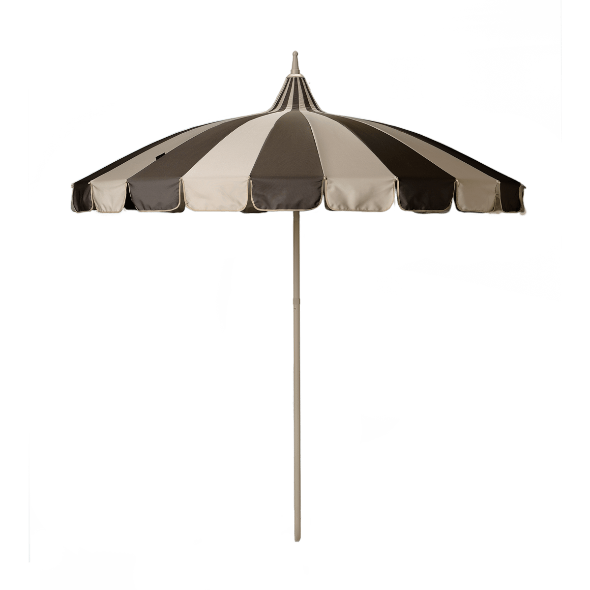 Garden Glory Garden Glory parasol Beige-brown stripe