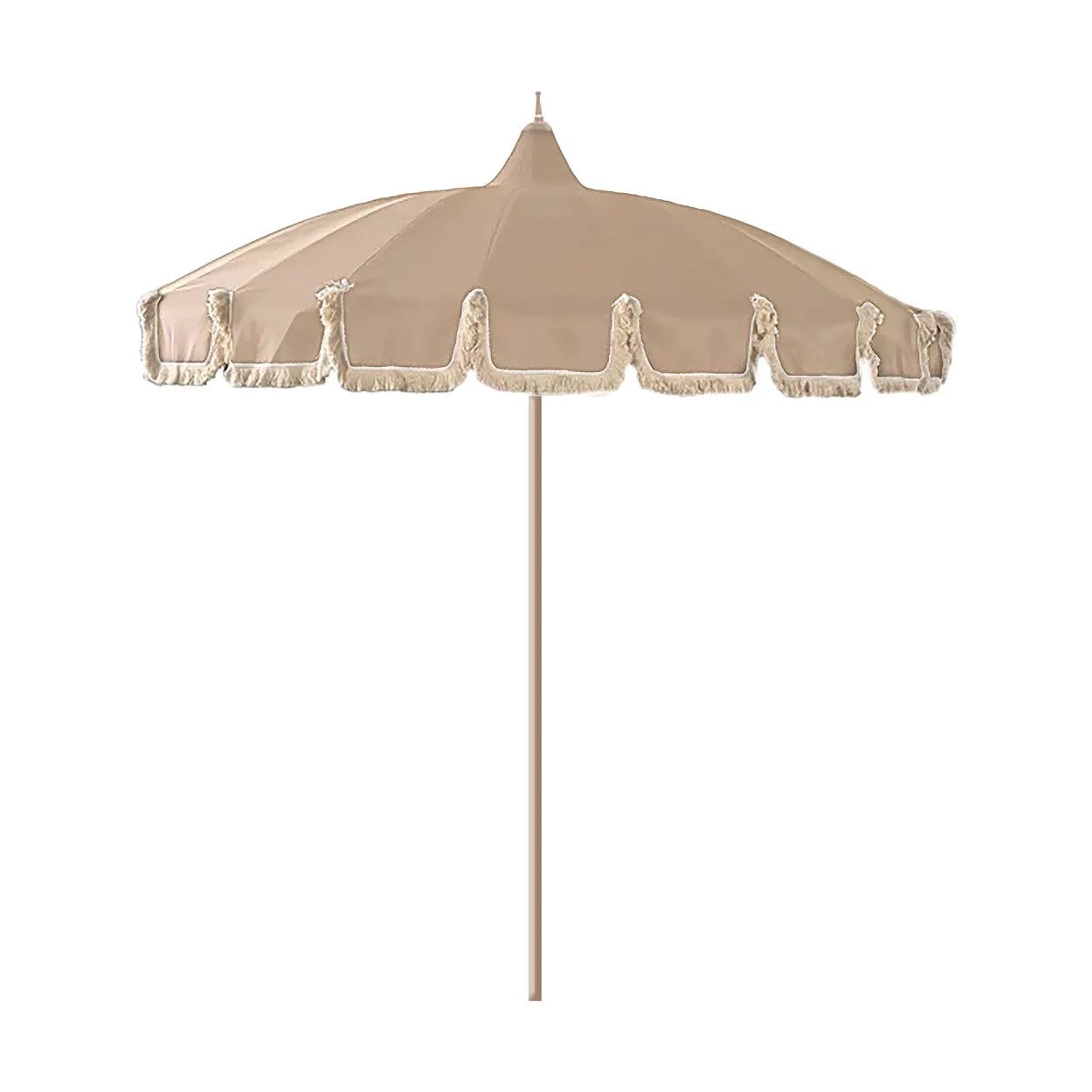 Garden Glory Garden Glory parasol Beige fringe | Scandinavian Design | Beige
