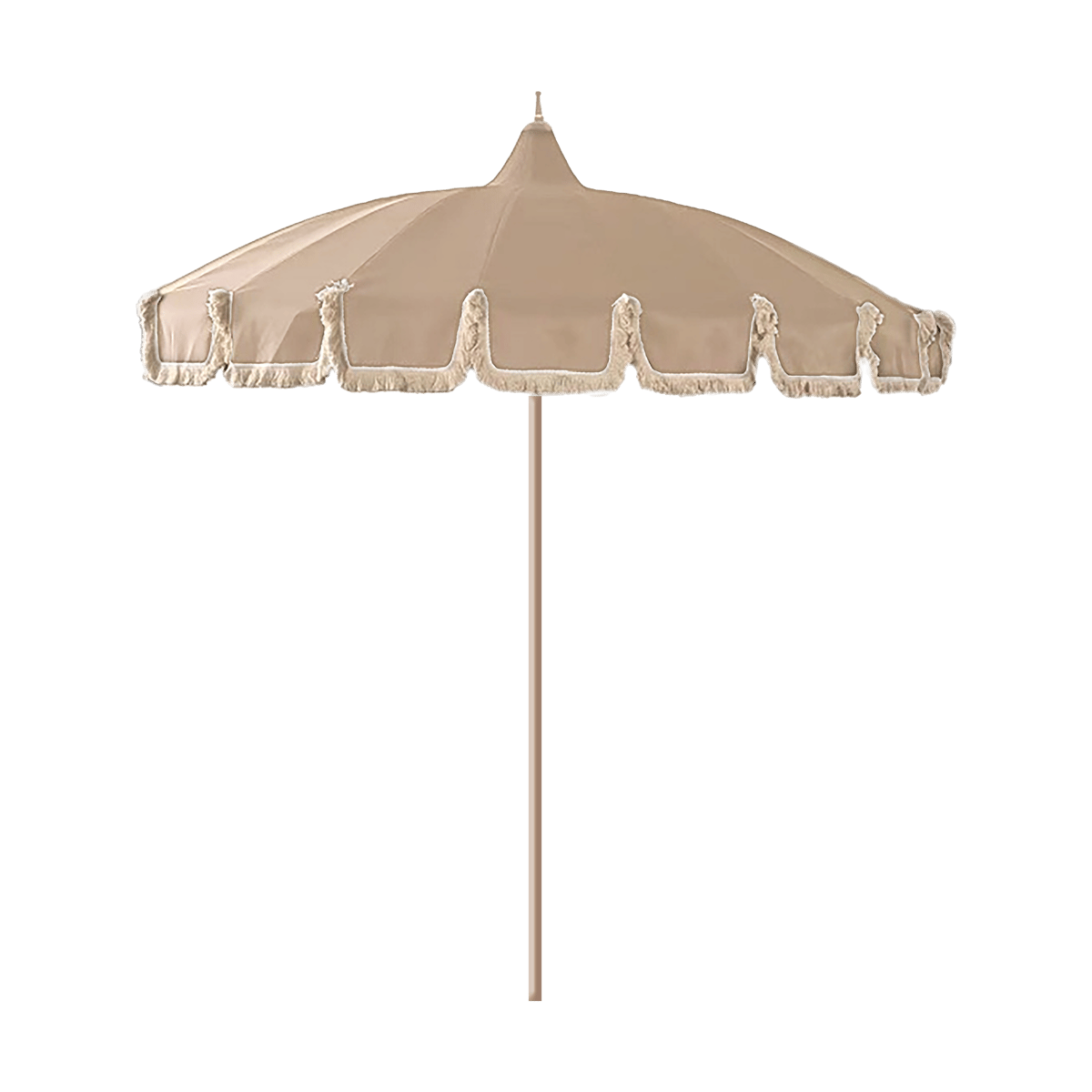 Garden Glory Garden Glory parasol Beige fringe