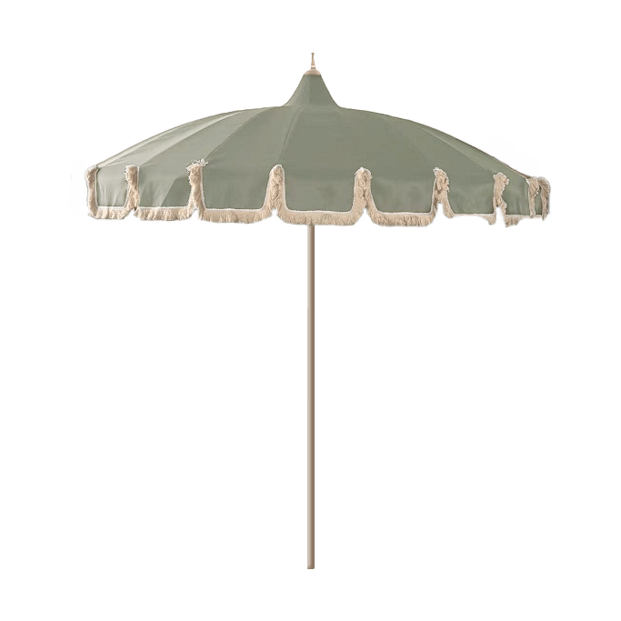 Garden Glory Garden Glory parasol Eucalyptus fringe