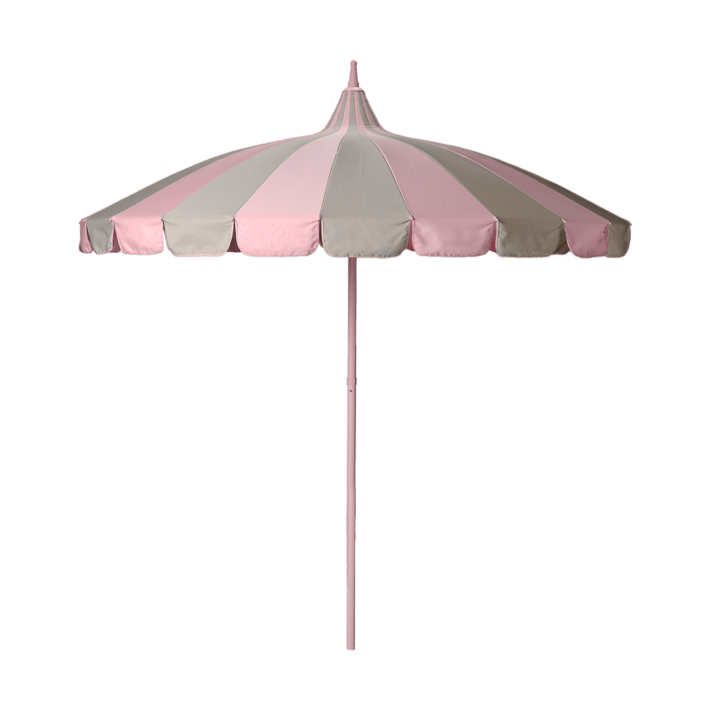 Garden Glory Garden Glory parasol Pink-beige stripe