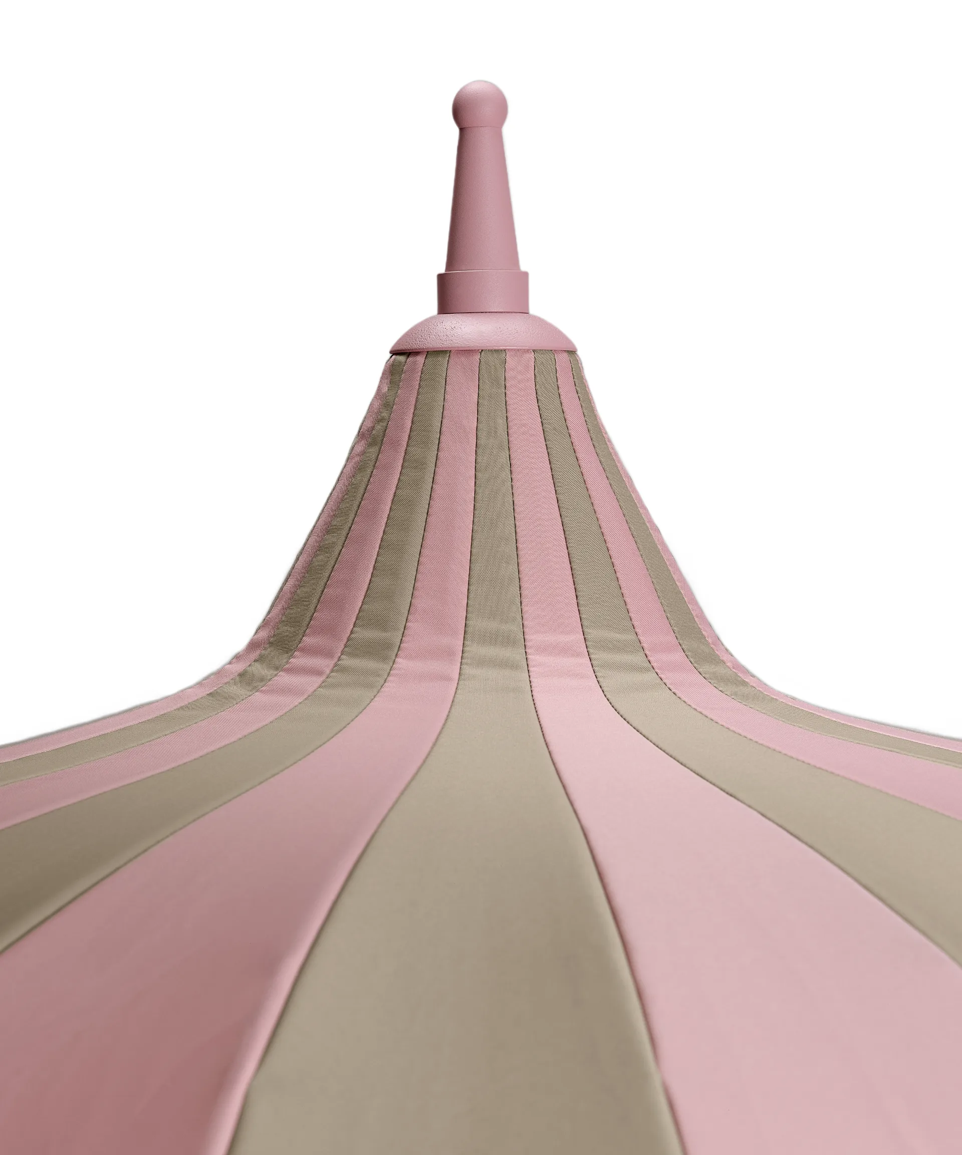 Garden Glory parasol, Pink-beige stripe Garden Glory