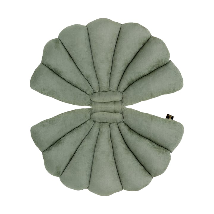 Garden Glory Shell seat cushion, Eucalyptus Garden Glory