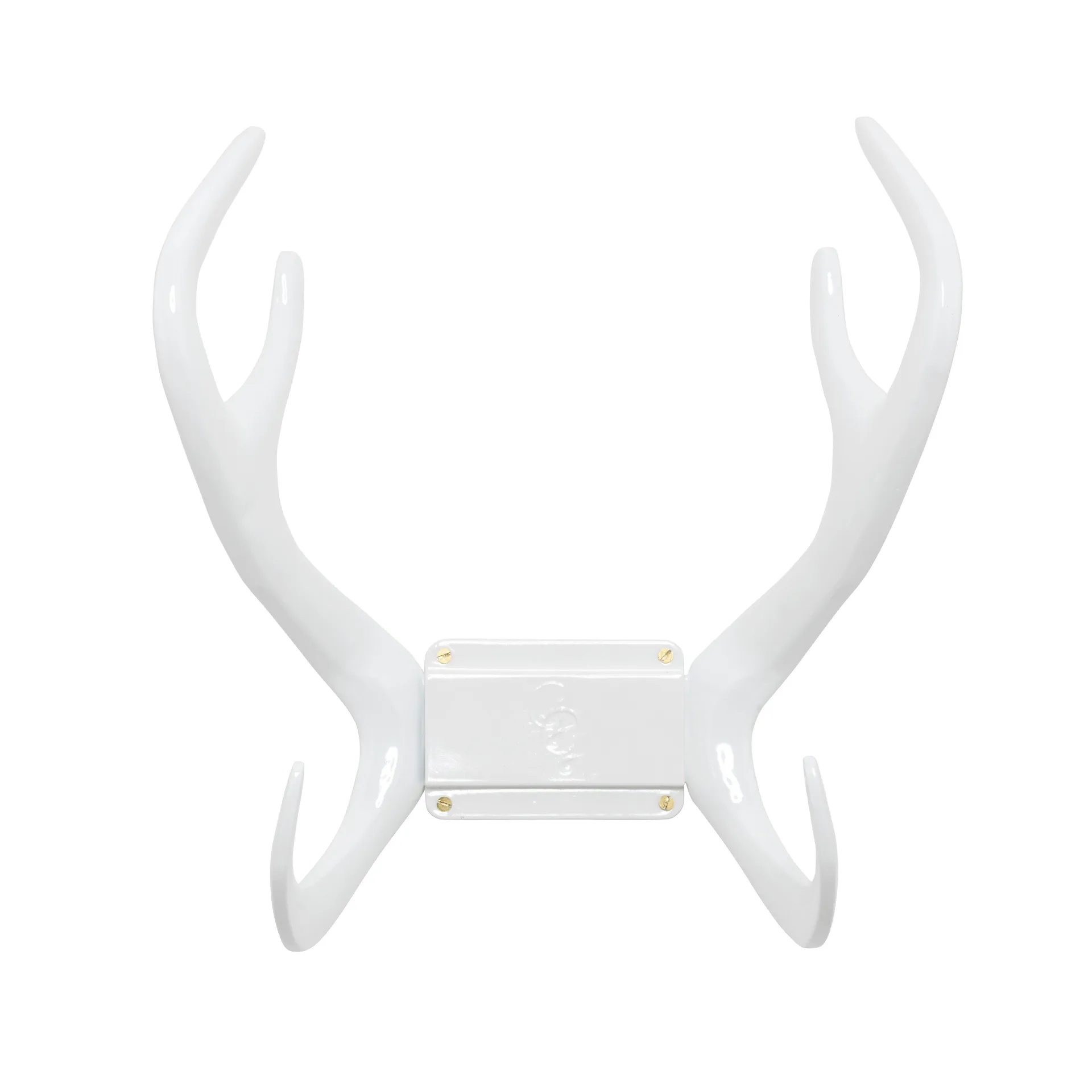 Garden Glory wall mount reindeer, White Garden Glory