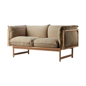 Bleck 2-seater sofa - Beech-white-foss 0212 - Gärsnäs