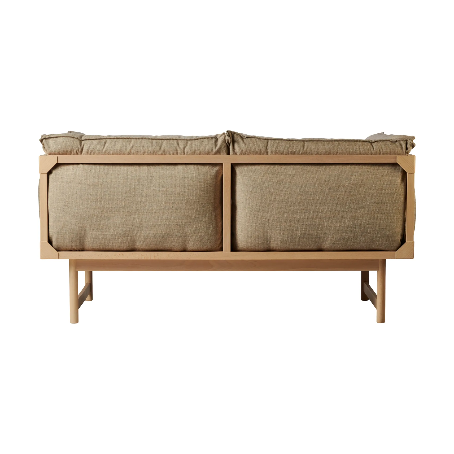 Bleck 2-seater sofa, Beech-white-foss 0212 Gärsnäs