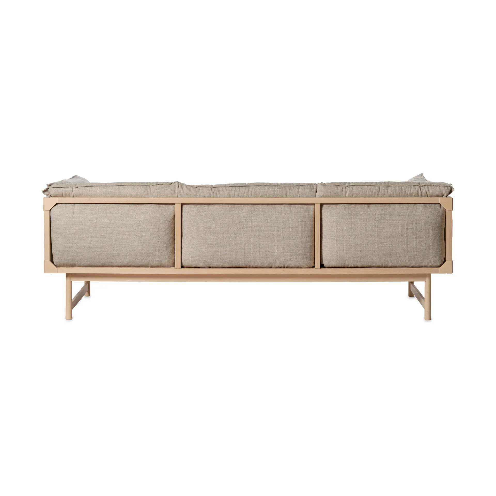 Bleck 3-seater sofa, Beech-white-waterfall 0212 Gärsnäs