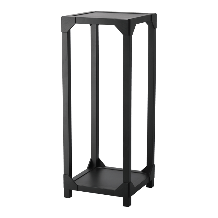 Bleck pedestal veneer - Beech-black stain - Gärsnäs