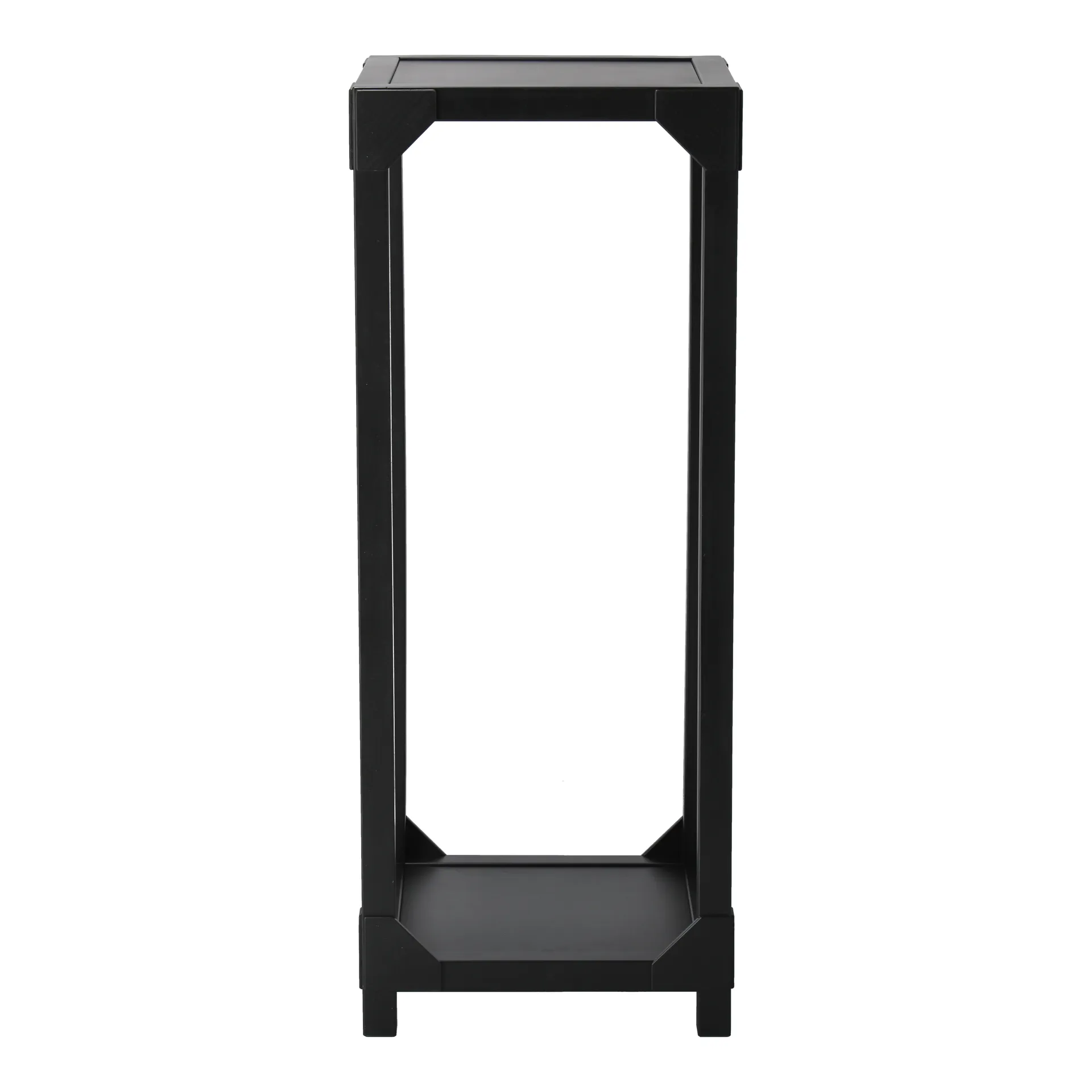 Bleck pedestal veneer, Beech-black stain Gärsnäs